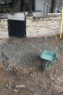 During the works