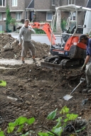 During the works