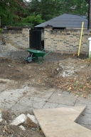 During the works