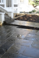 During the works