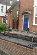 During the works