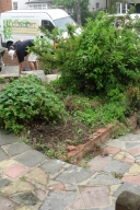 During the works