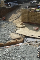 During the works