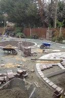 During works
