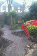 During works