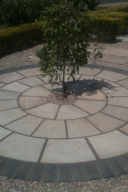 Round Paved Element