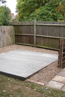 Concrete Shed Base