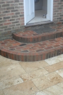 Brick steps